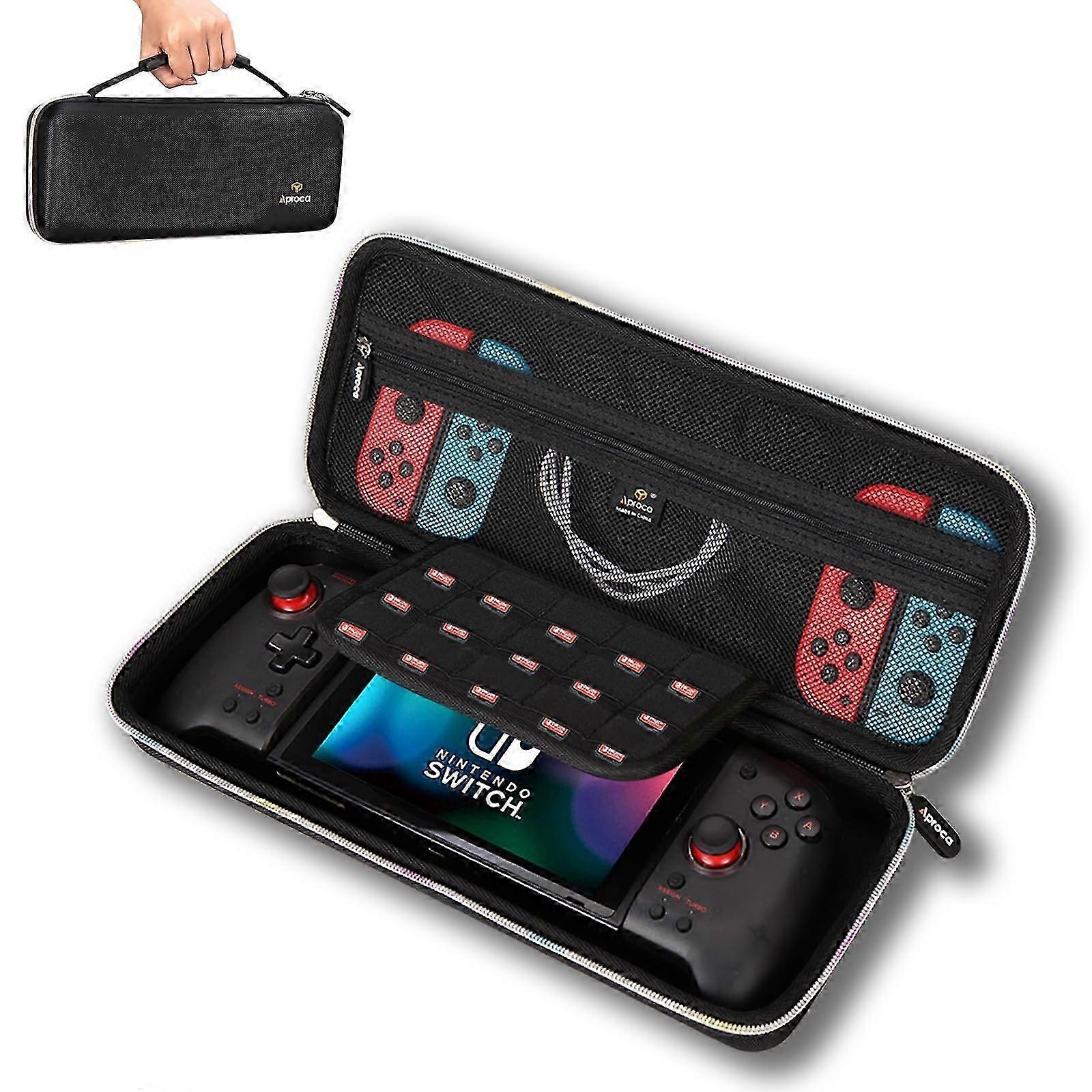 Hori Nintendo Switch Split Pad Pro ergonomický ovládač Pevné cestovné úložné puzdro