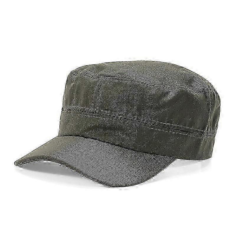 Adjustable Military-Style Cadet Cap For Men