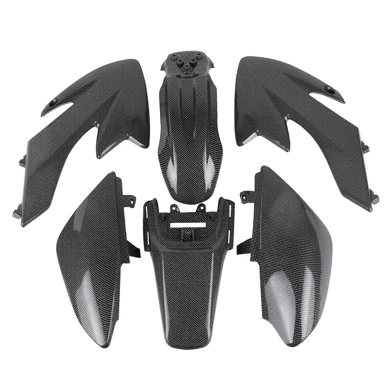 Coque de véhicule tout-terrain avec motif en fibre de carbone, adaptée au modèle CRF50