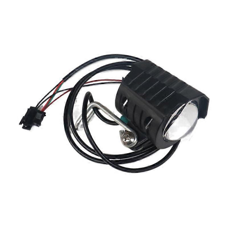 Electric scooter and bicycle headlamps, universal for 12 - 80 volts, with strong illumination and wide compatibility