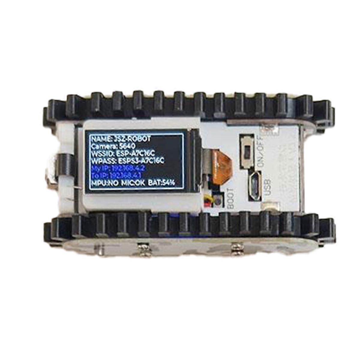 Esp32 fjernbetjent tankmodel til Wifi RC robotbil A