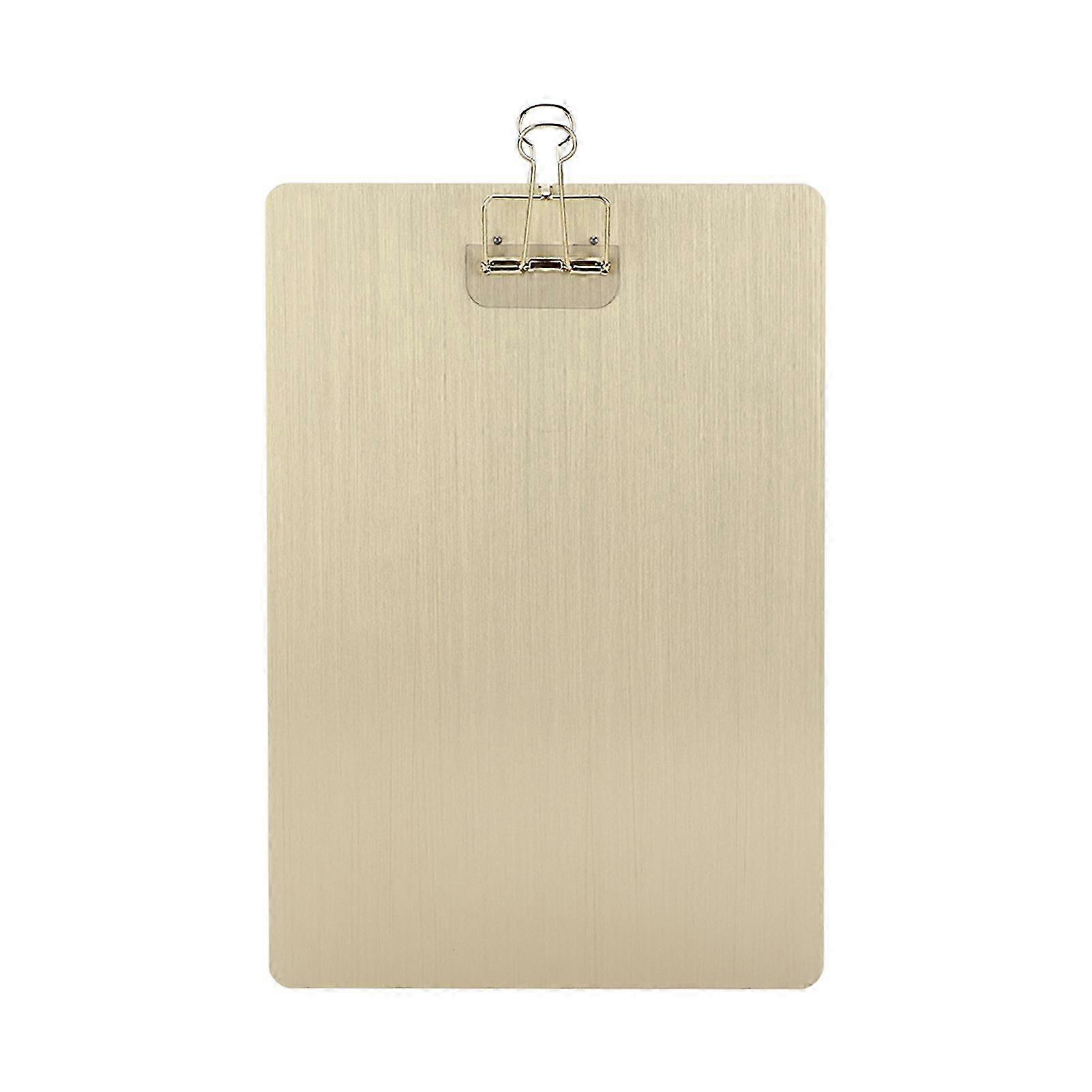 Clipboard Suspensible Rustproof Wearproof Scratch Resistant Iron Metal Drawing Board Folder for Writing Painting