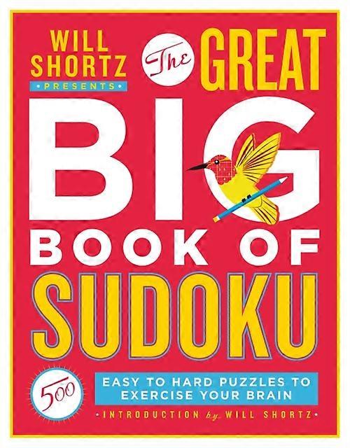 Will Shortz Presents The Great Big Book Of Sudoku Paperback Book