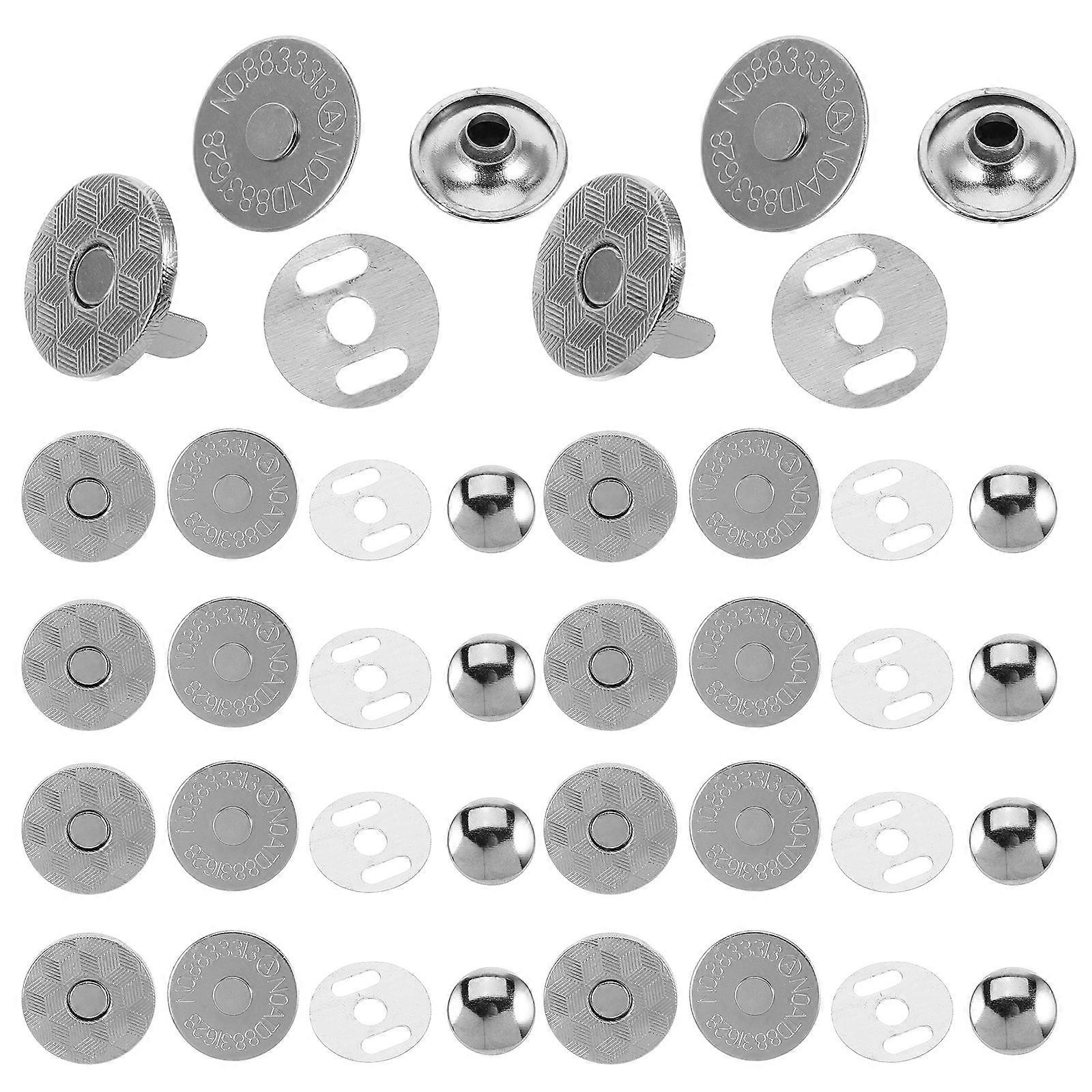 Magnetic Snaps for Purses Magnetic Closure Buttons for DIY Projects 10Pcs