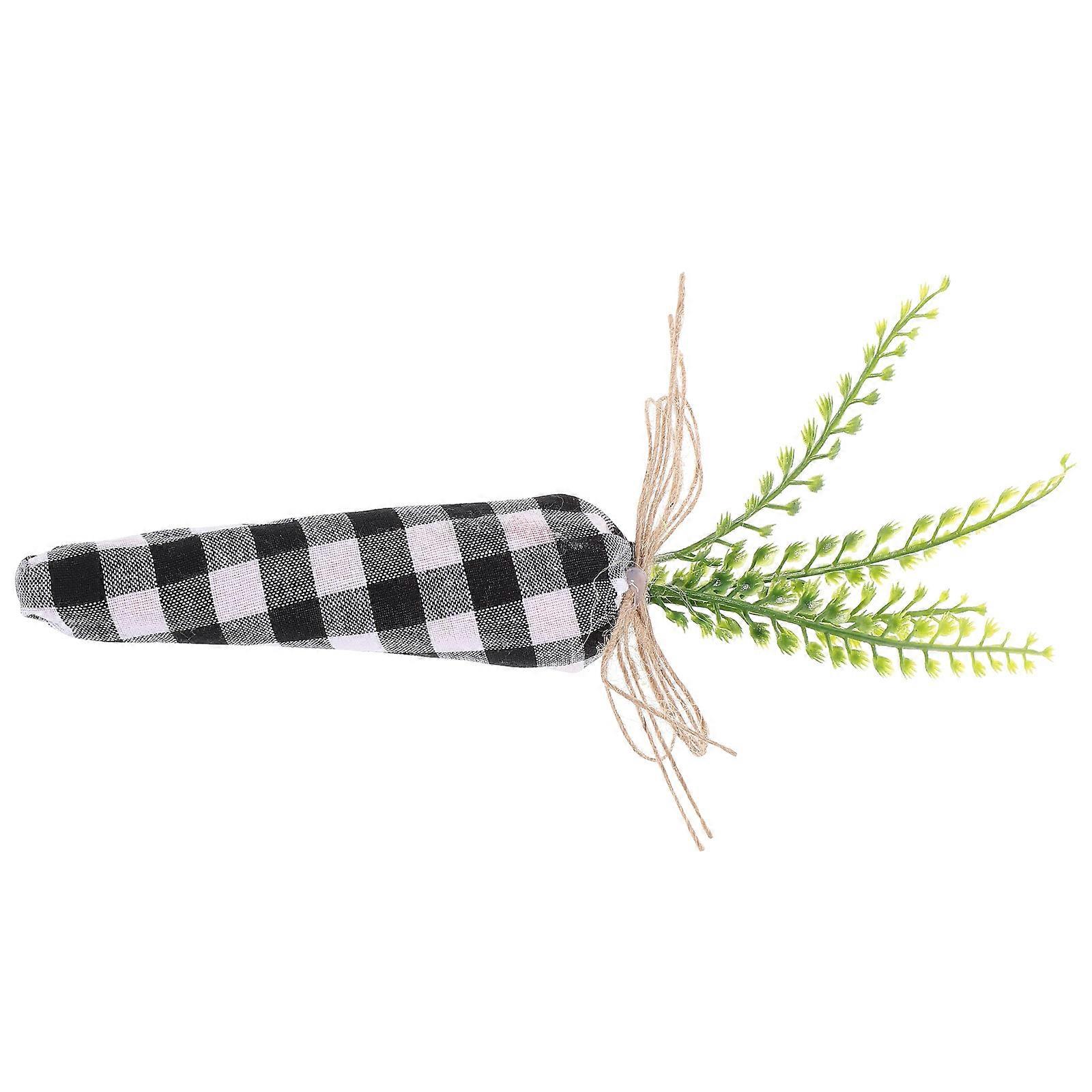 Nordic Style Fabric Easter Carrot Decor for Blessing Use Adds Elegance to Home Decor Multi