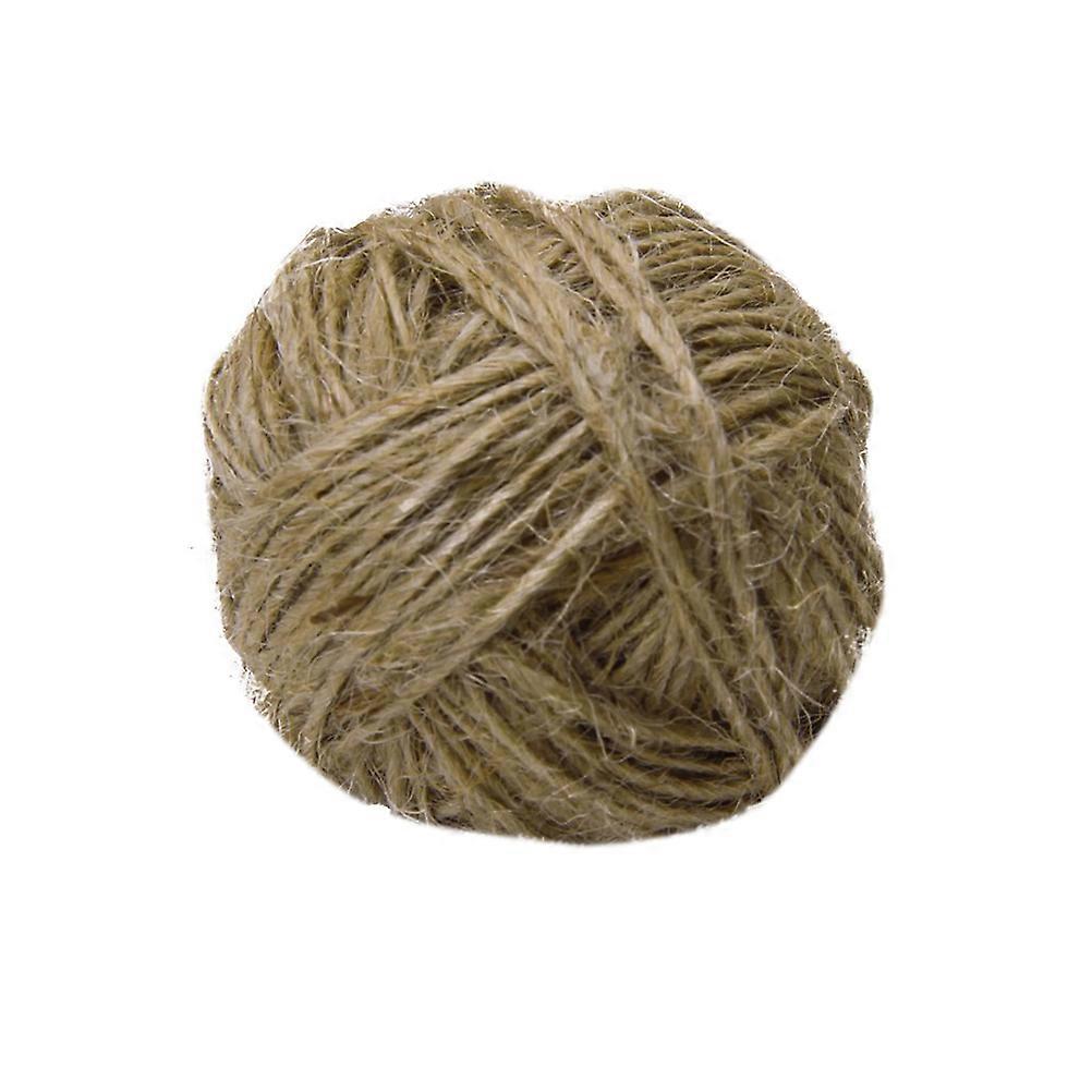 Sisal Jute Twines for DIY Crafting Tool 30m Brown Coffee