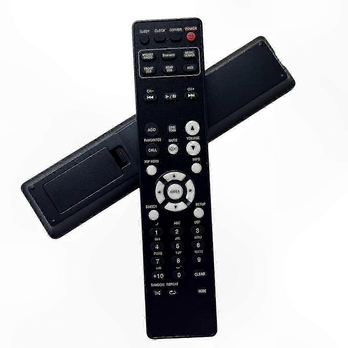 Universal Remote Control for Compact Network CD Receivers and Players