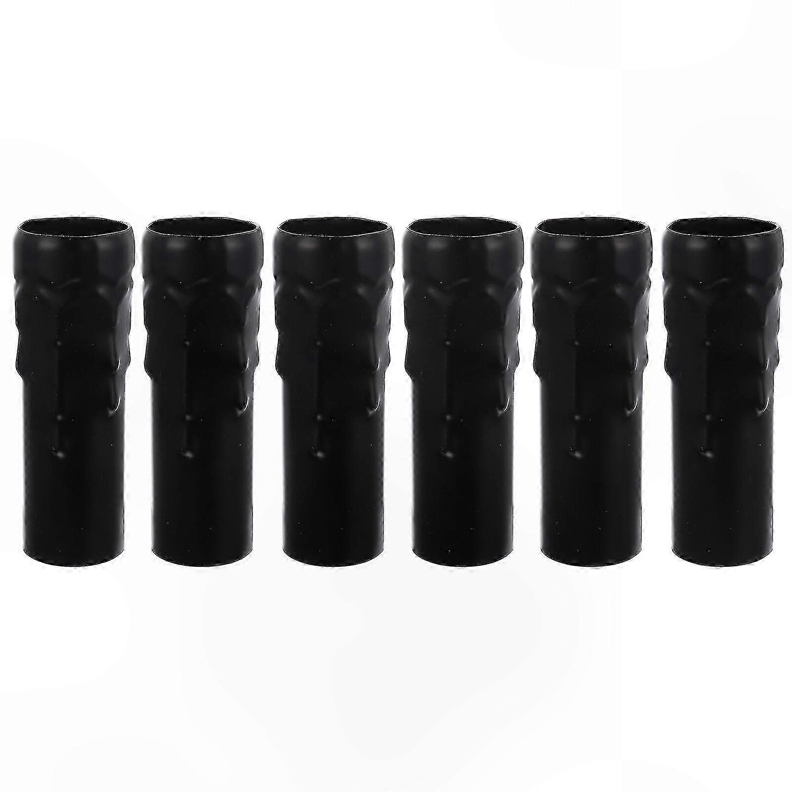 6-Pack E14 Socket Covers for Candelabra Base Chandeliers