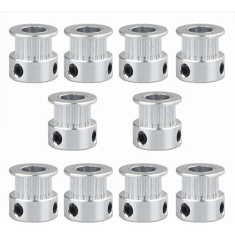 10pcs GT2 Timing Pulleys 16 Teeth 3D Printer Pulleys 5mm Bore 6mm Width