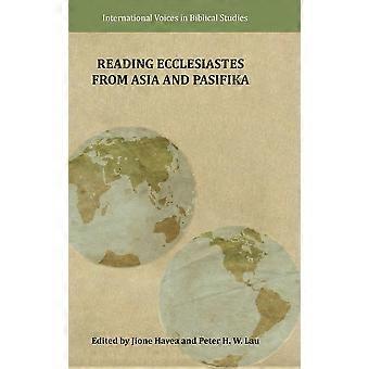 Reading Ecclesiastes From Asia And Pasifika - Society of Biblical Literature - Hardcover - en Book