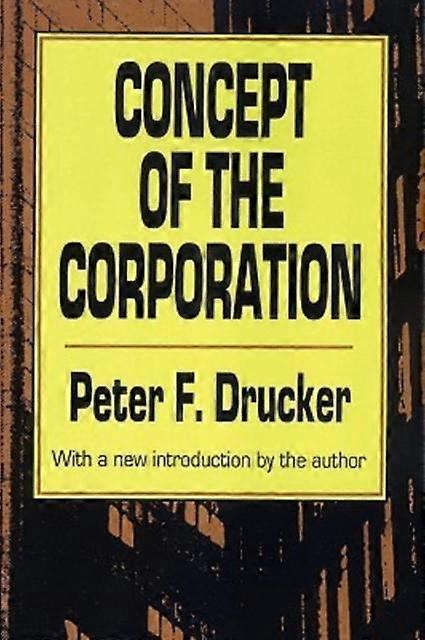 Le concept de société - Peter Drucker