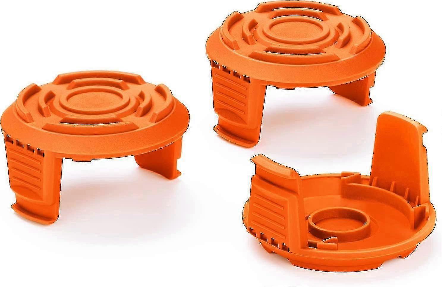 Worx 线轴盖,Worx 修剪器替换线轴盖,适用于 Worx 除草者(3 件装)
