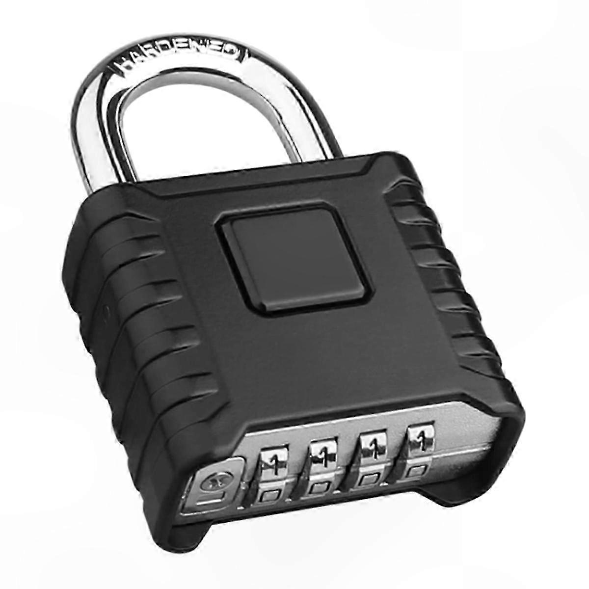 Durable Outdoor Combination Padlock for Gates and Lockers, Heavy Duty Mechanical Lock with Weatherproof Design