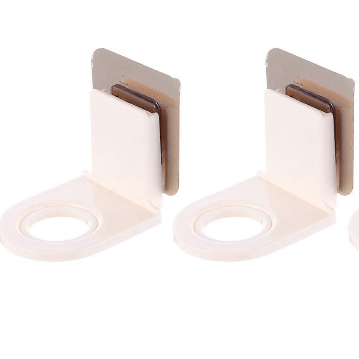 Waterproof Bottle Holders For Kitchen Accessories 6Pcs Rectangular Space-Saving Self Adhesive Hook Organizers