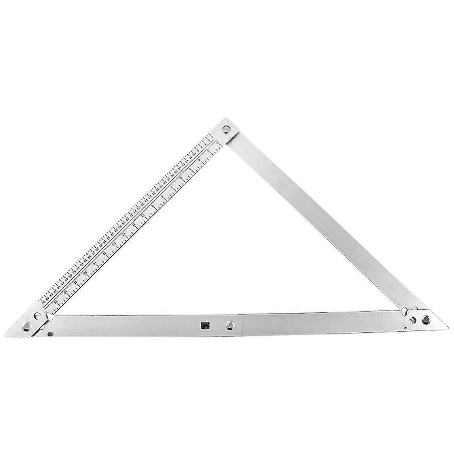45 ° Triangle Ruler Multifunctional Ruler Woodworking Drawing Tool
