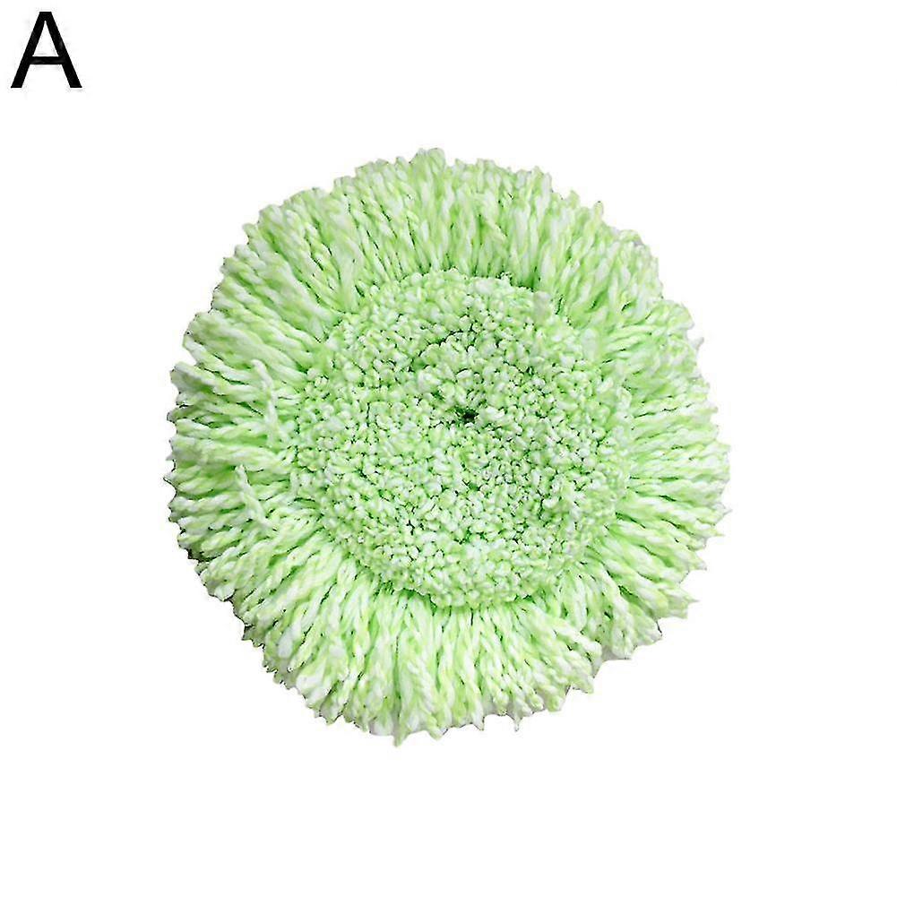 Spin Mop Replacement Cloth Fiber Rotating Mop Head 17cm Interface Easy Installation