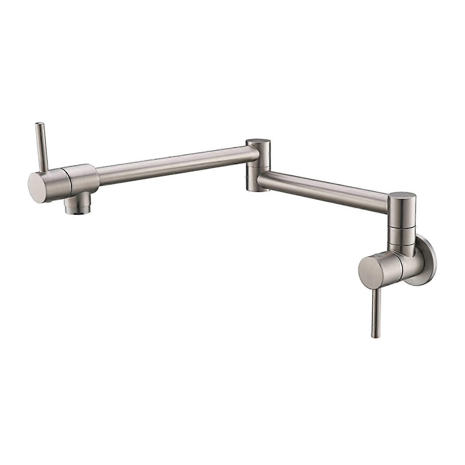 Faucet Pot Filler Wall Mounted Foldable Kitchen Faucet Bidet Sprayer Cold Bidet Rotate Folding Spout Style 2b