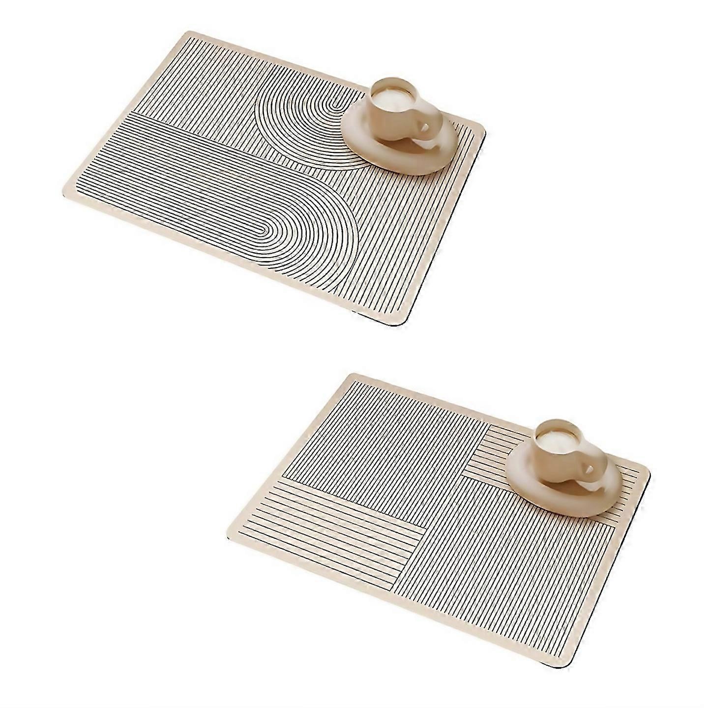 For Dishes Drying Pad Waterabsorbing Coffee Machine Pad Quickdrying
