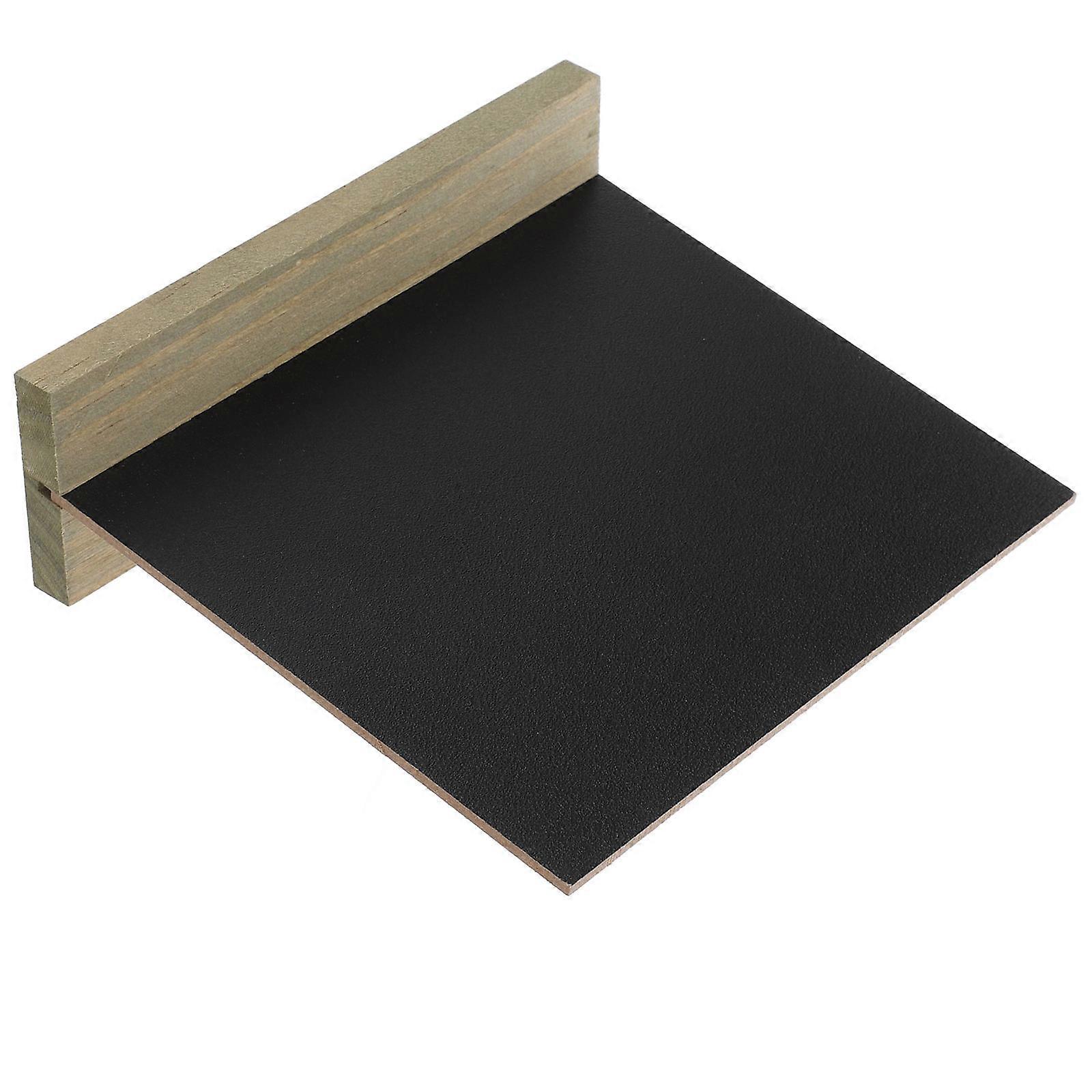 Chalkboard Table Number Signs Double Sided Rectangular Table Decorations Wooden Black Menu Display 10Pcs