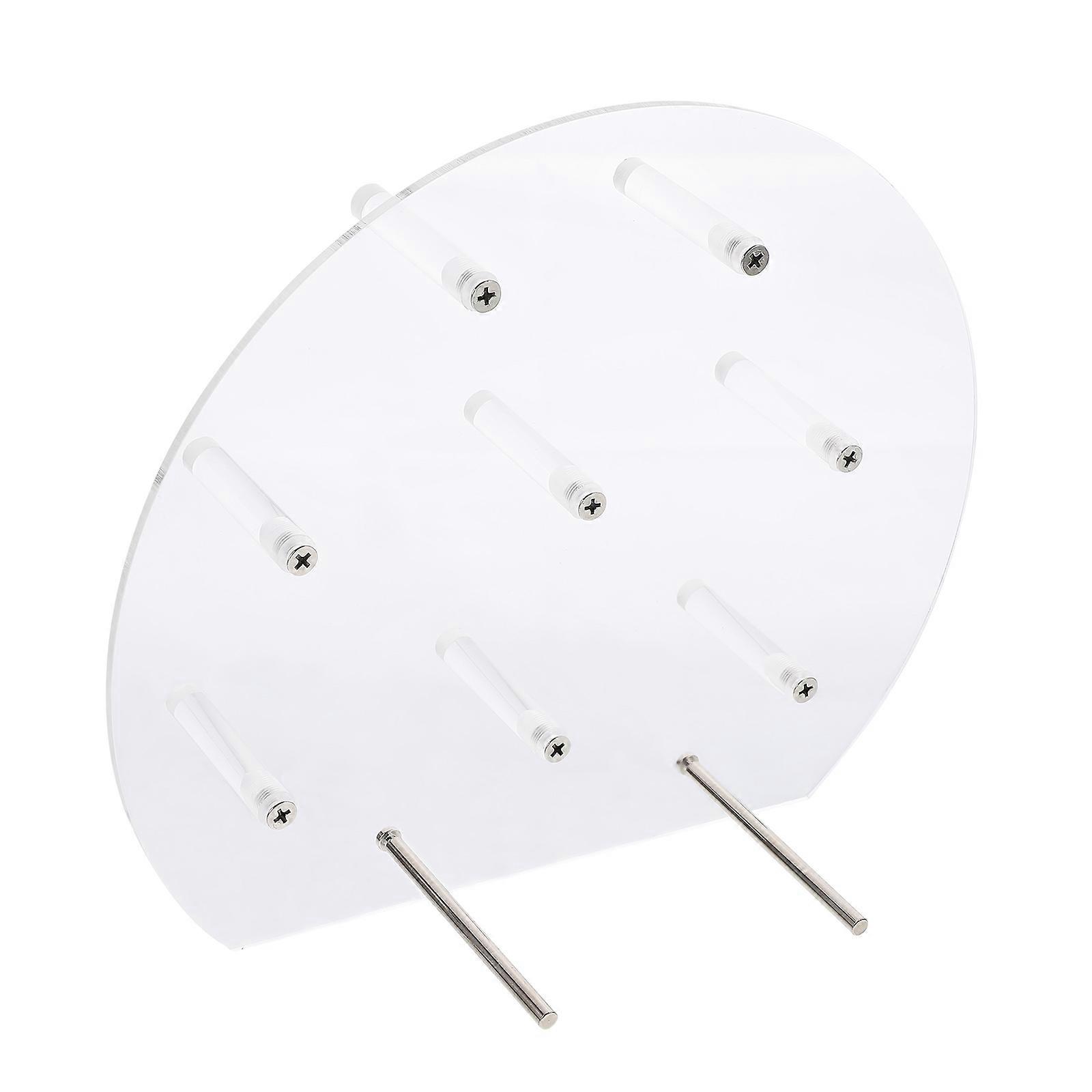 Donuts Display Bracket Party Dessert Stand for Storage 2Sets Acrylic