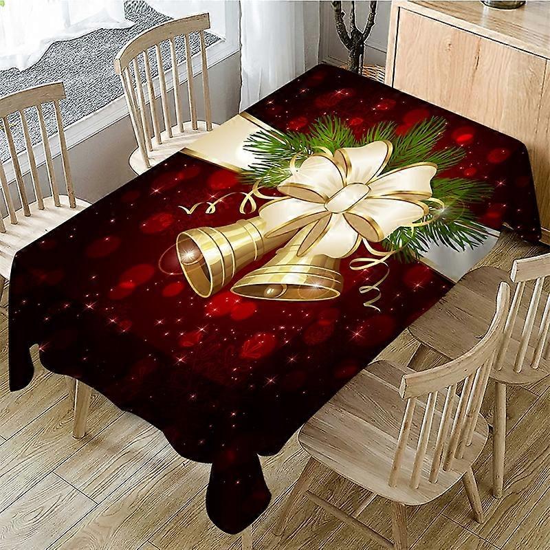 Household Rectangular Tablecloth Christmas Dining Coffee Table Cloth Decoration, Size:140x180cm