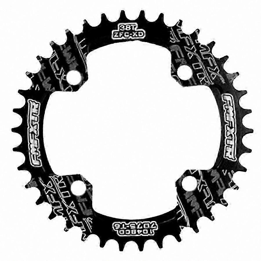 Cycling Chainring 104BCD Single Plate 32T-42T Narrow Wide Design for Enhanced Performance