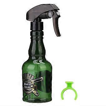 280ml Vintage Water Sprayer Refillable Barber Empty Spray Bottle Hair Accessory (Green)