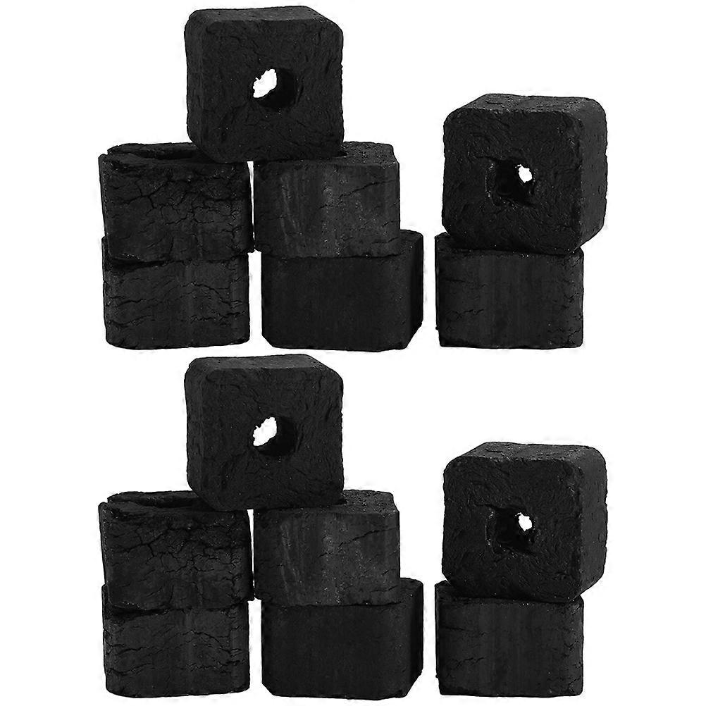 Multifunction Bamboo Charcoal Fire Charcoal for Stove 2Pcs 1 Bag Black