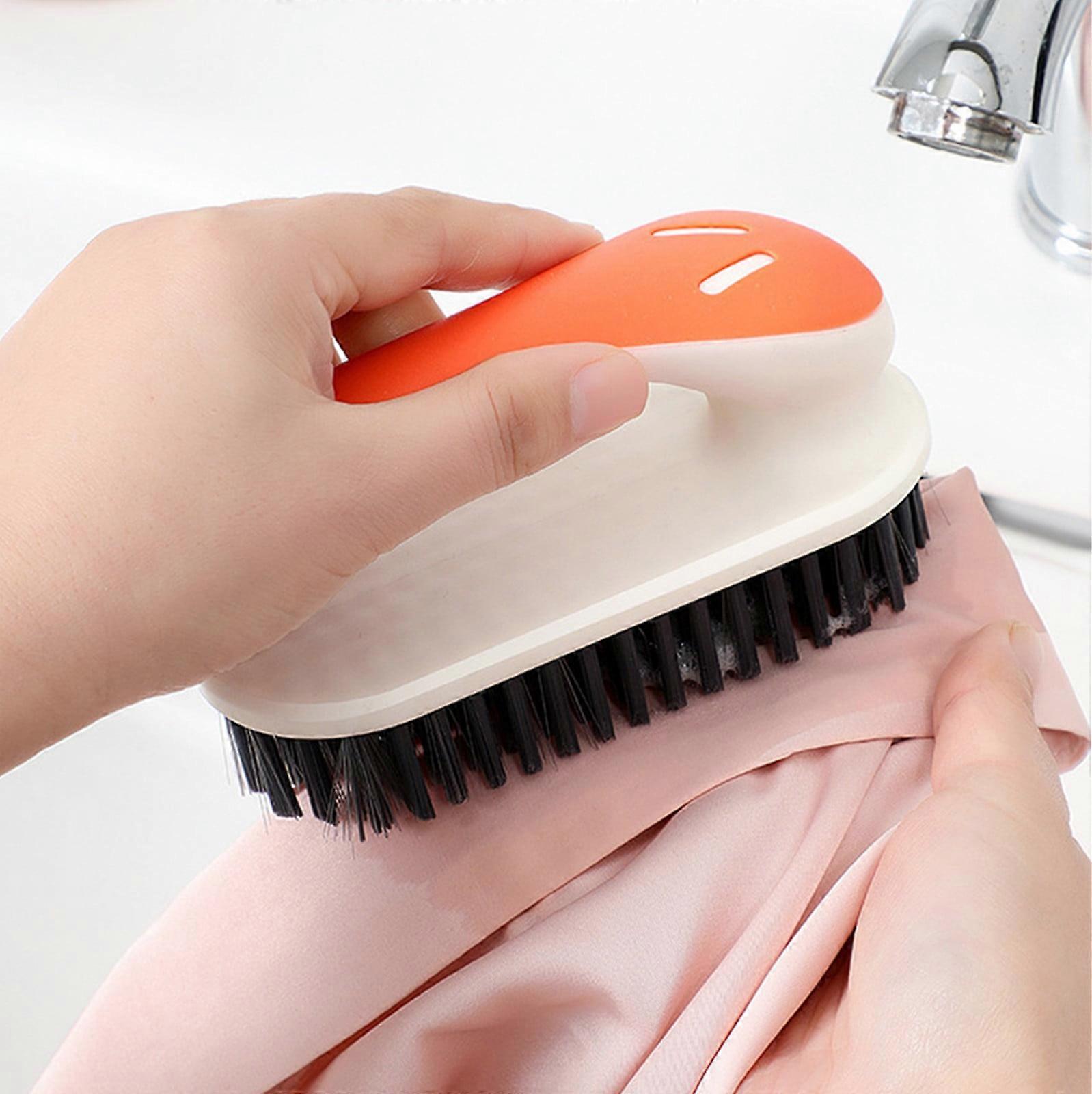 Soft Bristle Shoe Brush for Shoes and Clothes, Does Not Hurt, Multi-function Cleaning Brush - Vmvidoty
