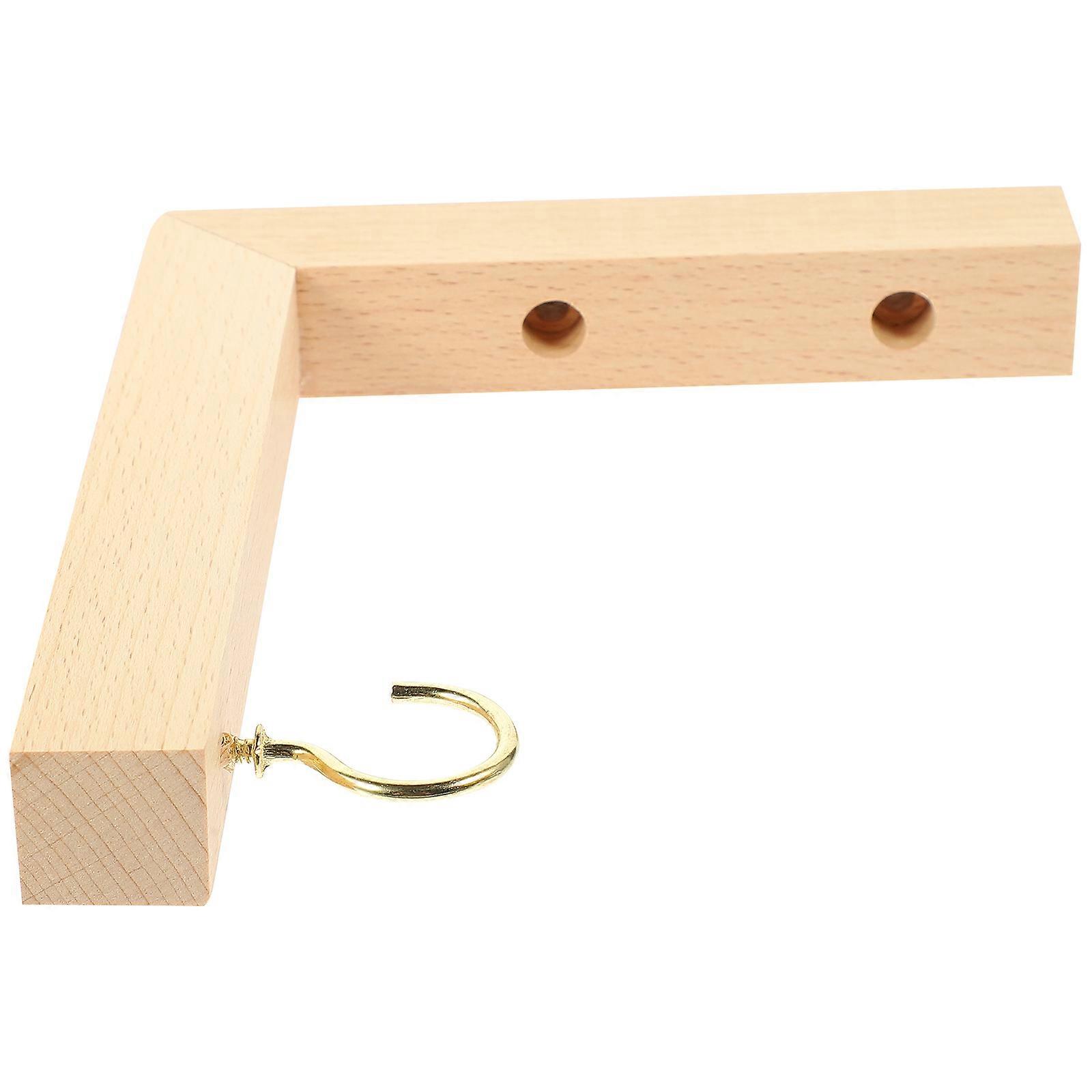 Hanging Plant Bracket Hook For Garden And Yard With Rustic Style In Light Yellow For Hanging Support 5Pcs