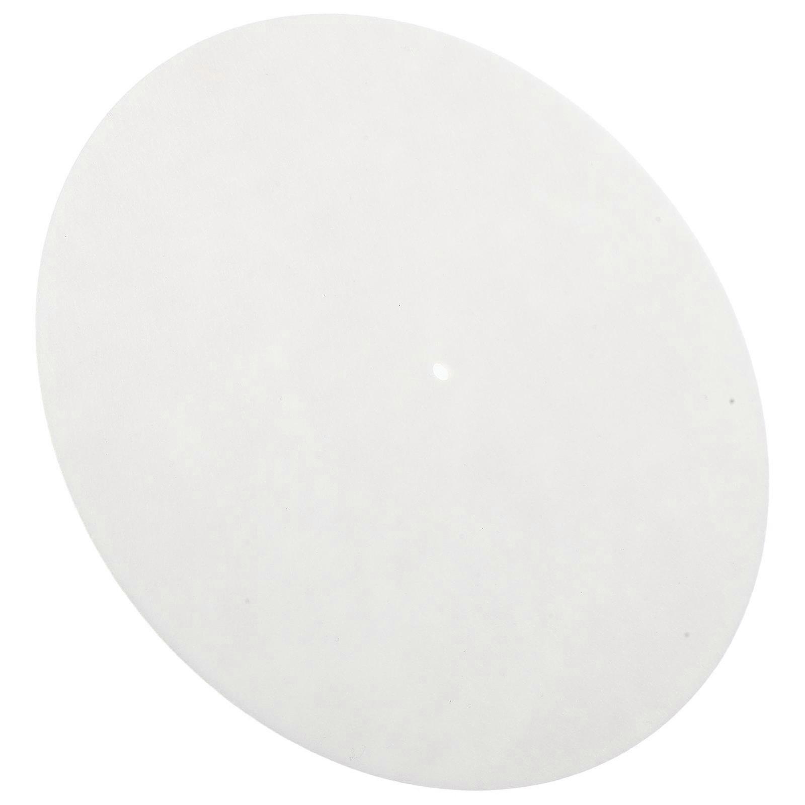 Felt Turntable Mat Record Player Pad for Scratch Protection 5Pcs Beige Set