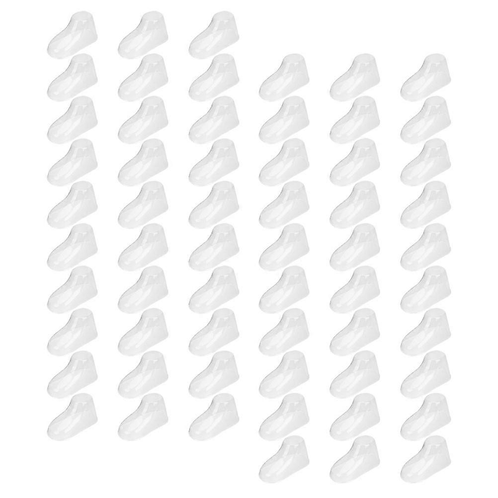 Clear Toddler Feet Models Display Support For Newborn Families Store Display PVC 120Pcs