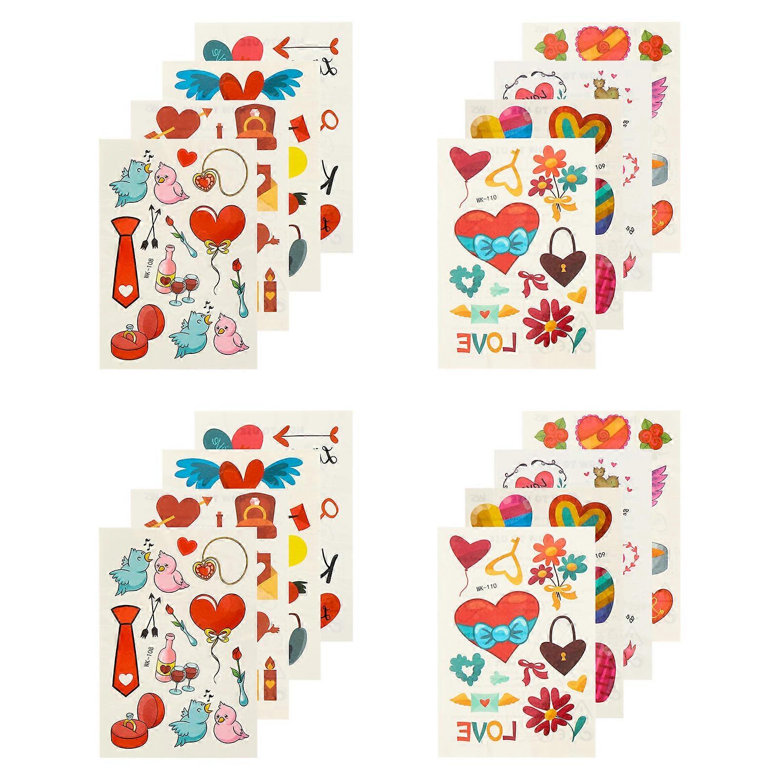 Valentines Day Body Disposable Sheets for Party Decoration 16