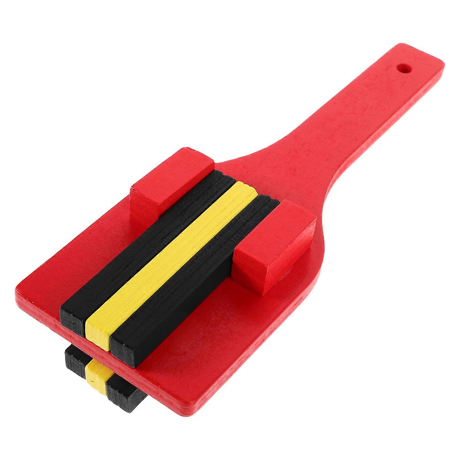 Reusable Wooden Hand Clapper Musical Instrument Noise Making Tool 3Pcs Perfect For Party And Festival Events