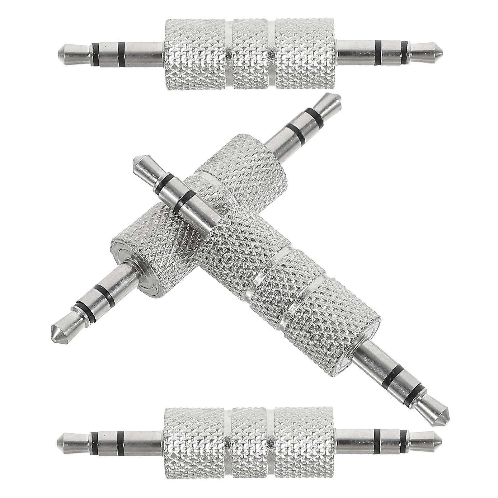 16 Pcs 3.5mm Male To Male Audio Adapter Aux Cable Extender For Daily Use And Travel General Users Sound Transmission