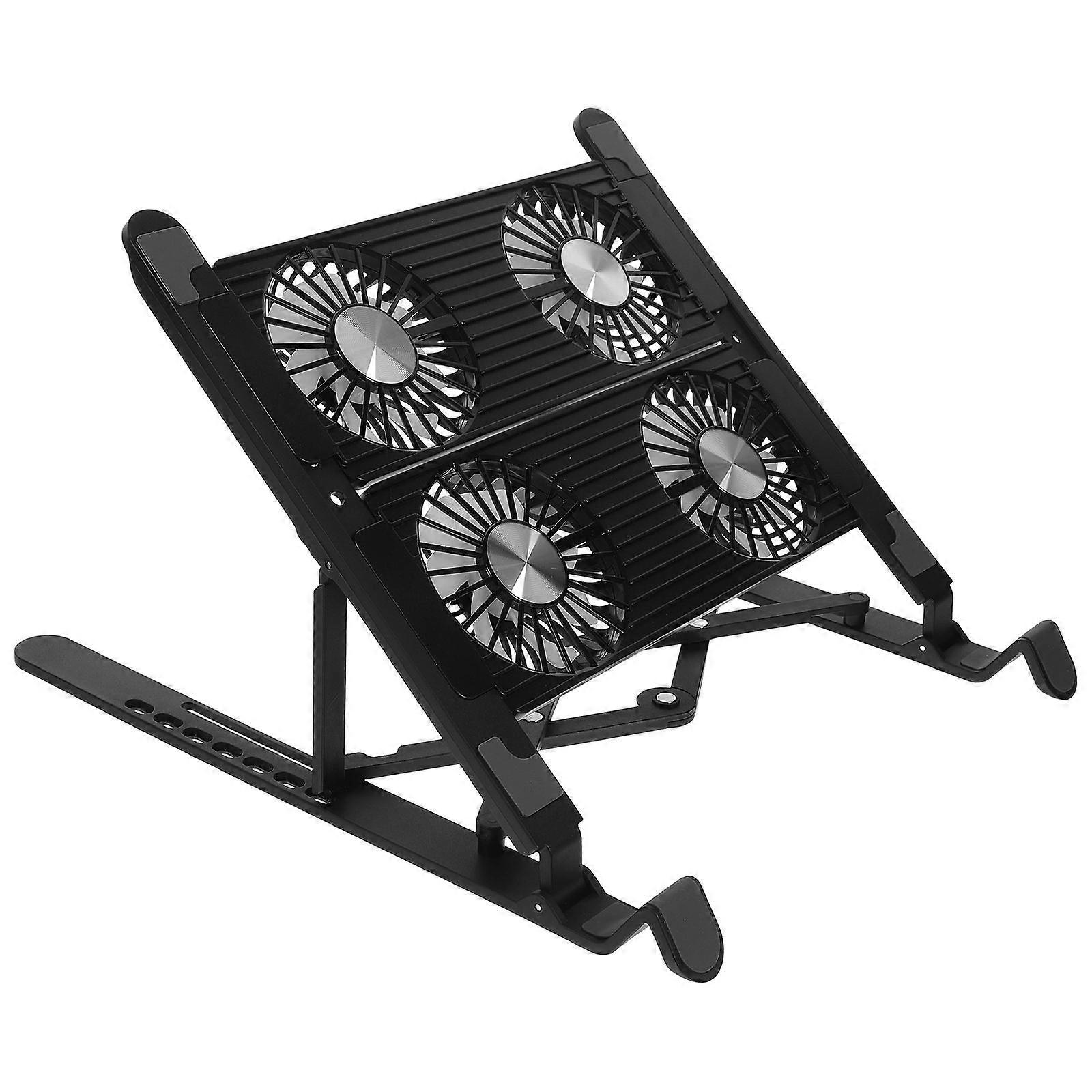 Laptop Cooling Stand Fan Notebook Cooling Pad for 2Sets Plastic