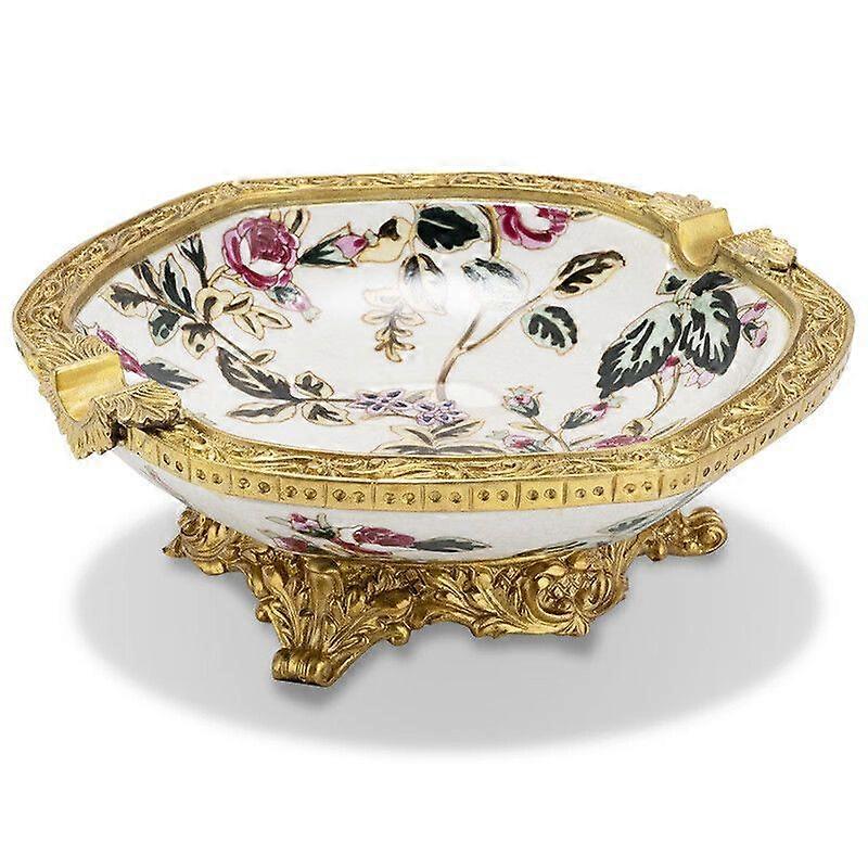 Domestic Cigar Ashtray With Elegant Copper Finish