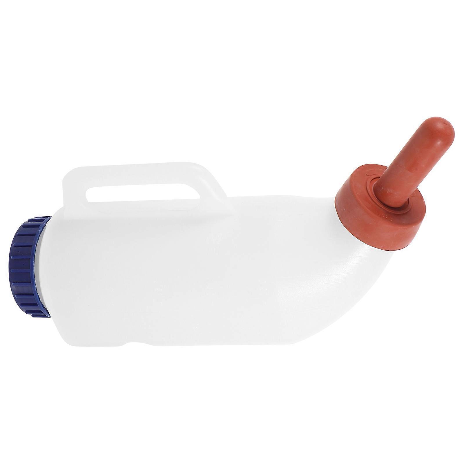 Feeding Calf Milk Bottle With Handle For Farmers 33.50X15.50X11.00CM Optimal For Livestock Feeding 1Pack