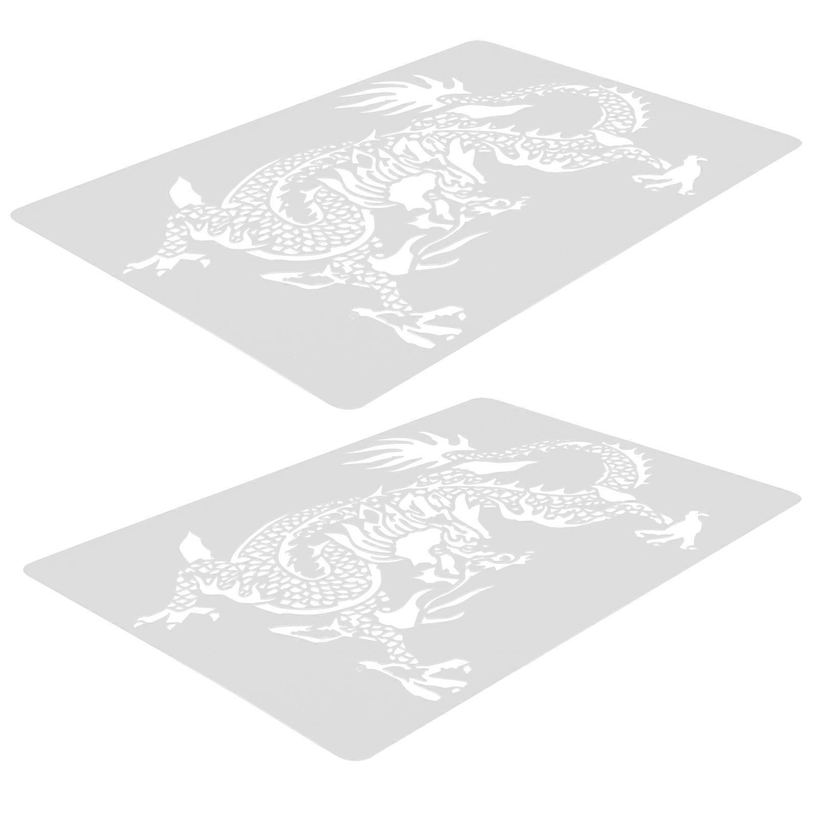 Stencils for Painting DIY Drawing Templates 4Pcs Pack