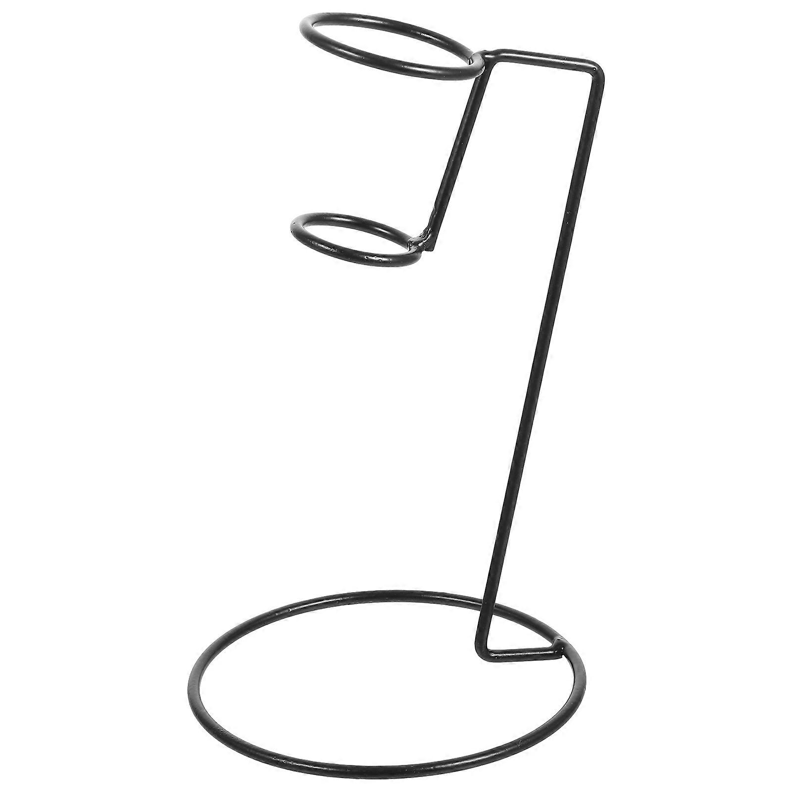 Cone Display Stand for Ice Cream Holder with 3Pcs Snack Rack