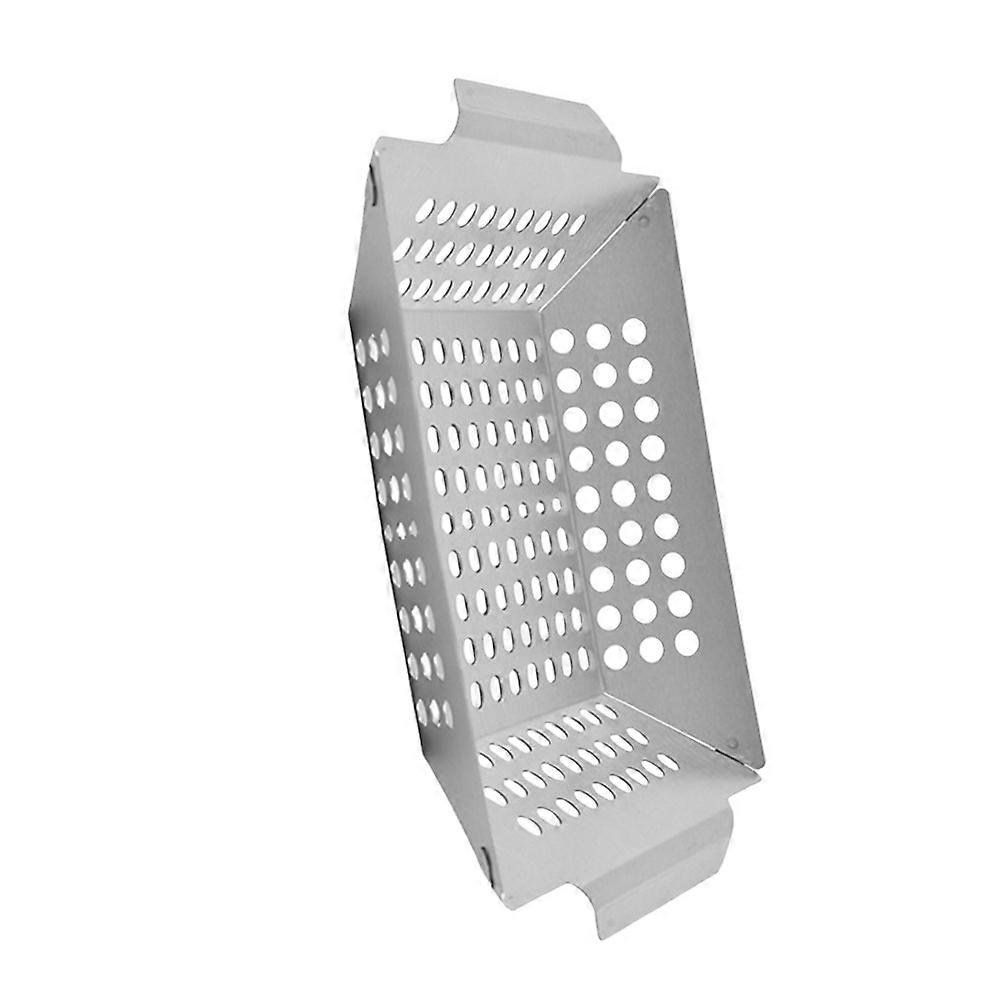 Grill Accessory Stainless Steel Bbq Pan for Convenient Use 4Pcs