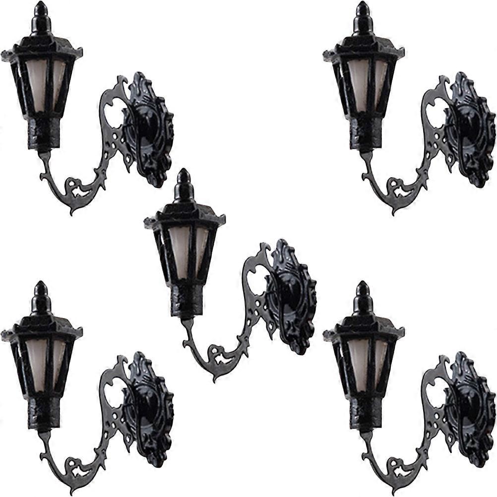 Miniature Wall Lamp for Sand Table Layout 15Pcs