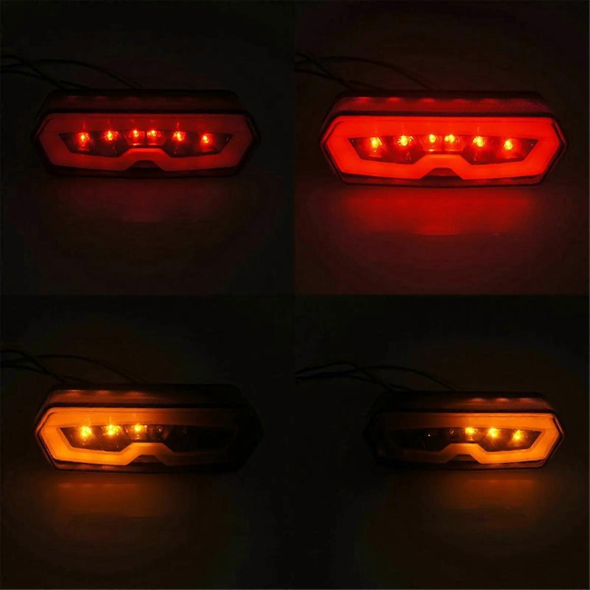 12V Integrated LED Brake Tail Light for Grom MSX125 CBR650F CTX700/700N Turn Signal Light Car Access