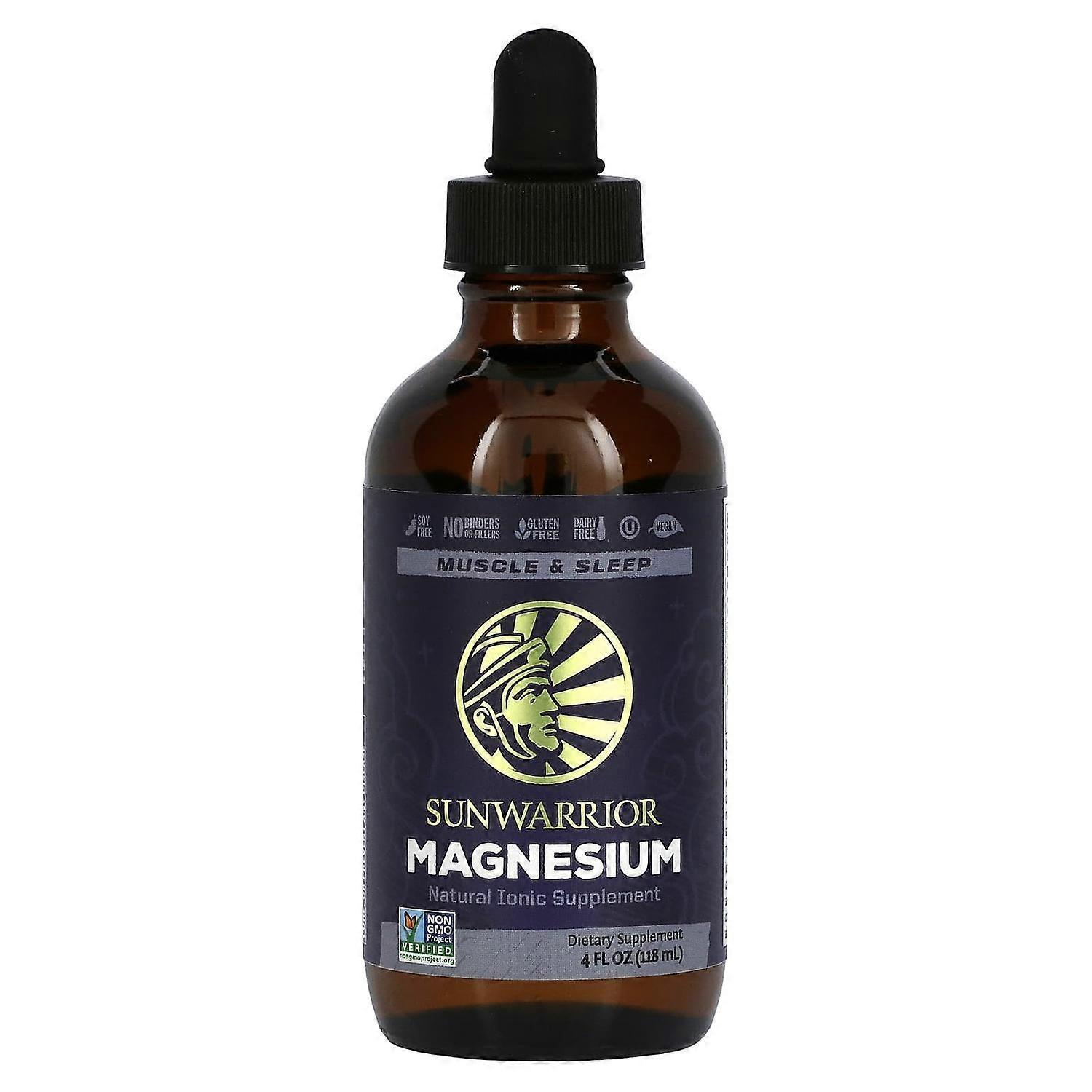 Sunwarrior, Magnesium, 4 fl oz (118 ml)