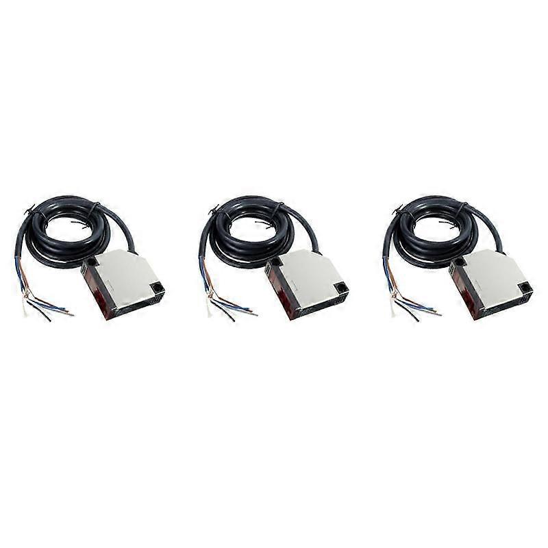 3X Specular Reflection Photoelectric DC12-24V 3A E3JK-R4M1 Sensor Switch with Screws