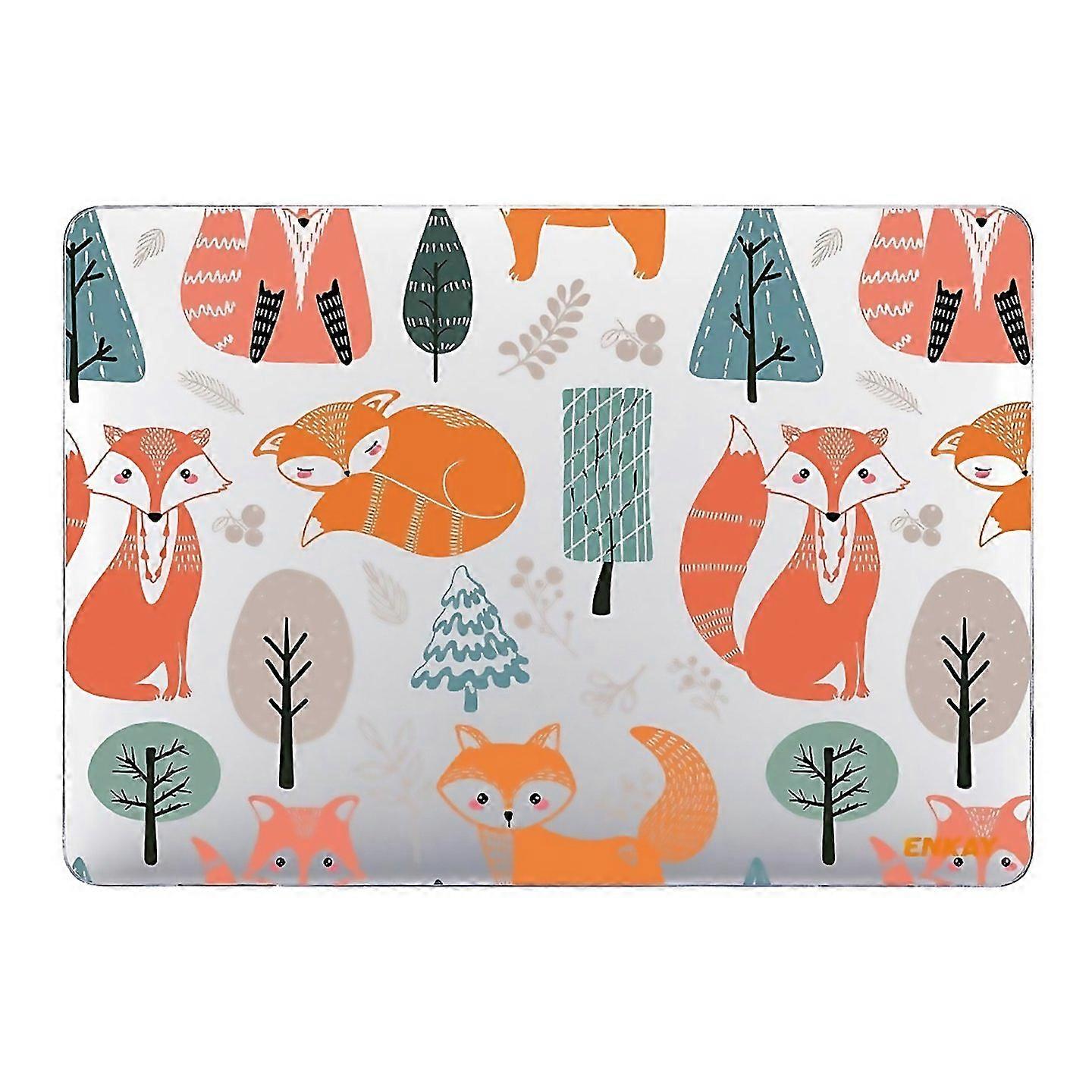 For Enkay Animal Series Pattern Laotop Protective Crystal Case For Macbook Pro 154 Inch A1707 A1990