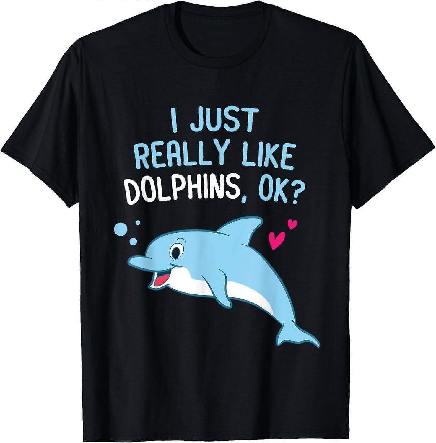 Prostě se mi moc líbí delfíni roztomilý delfín dívka tričkojcdijcishj147