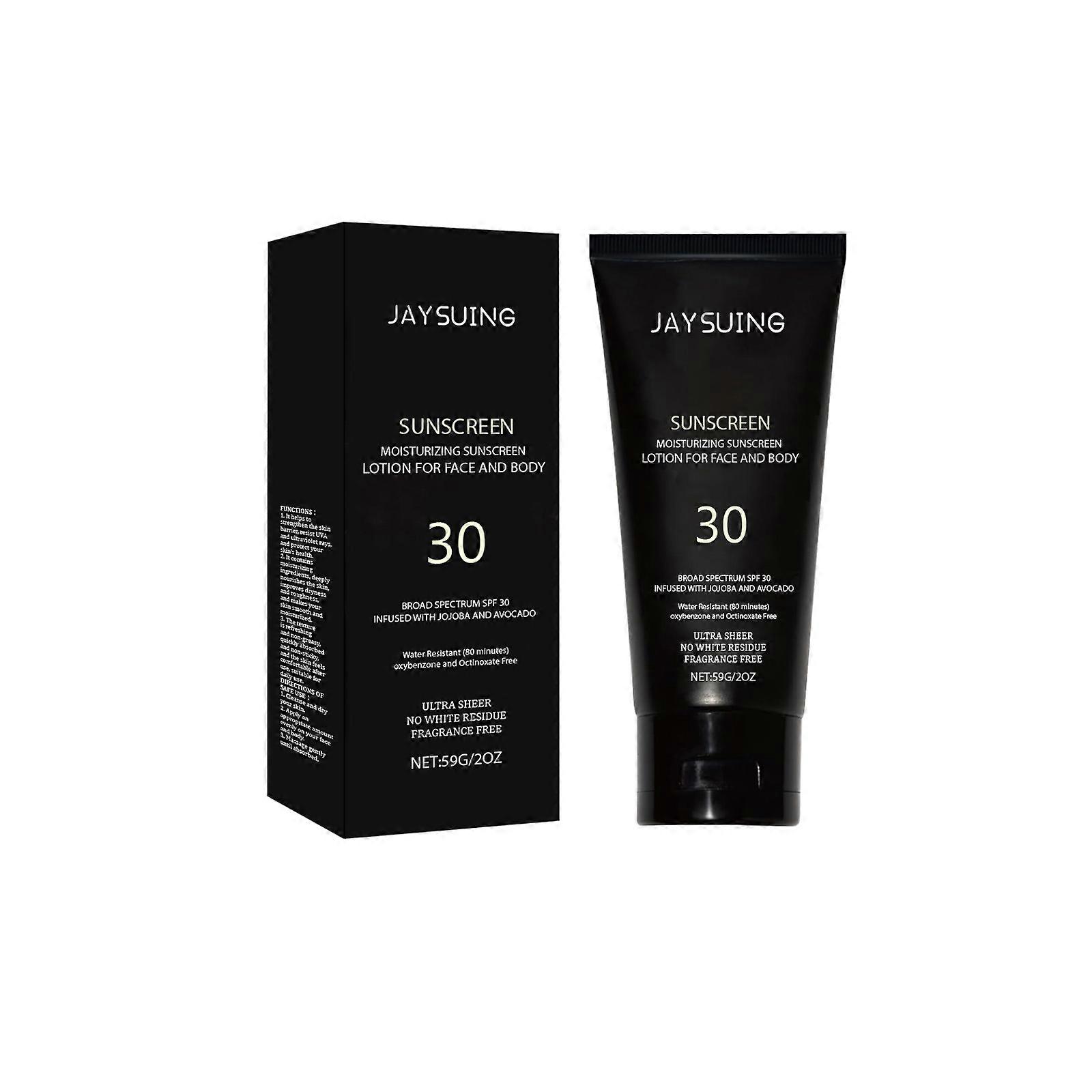 Jaysuing Light And Moisturizing Protective Cream, A Refreshing And Nourishing Facial And Body Universal Protective Lotion For Summer Outdoor Use