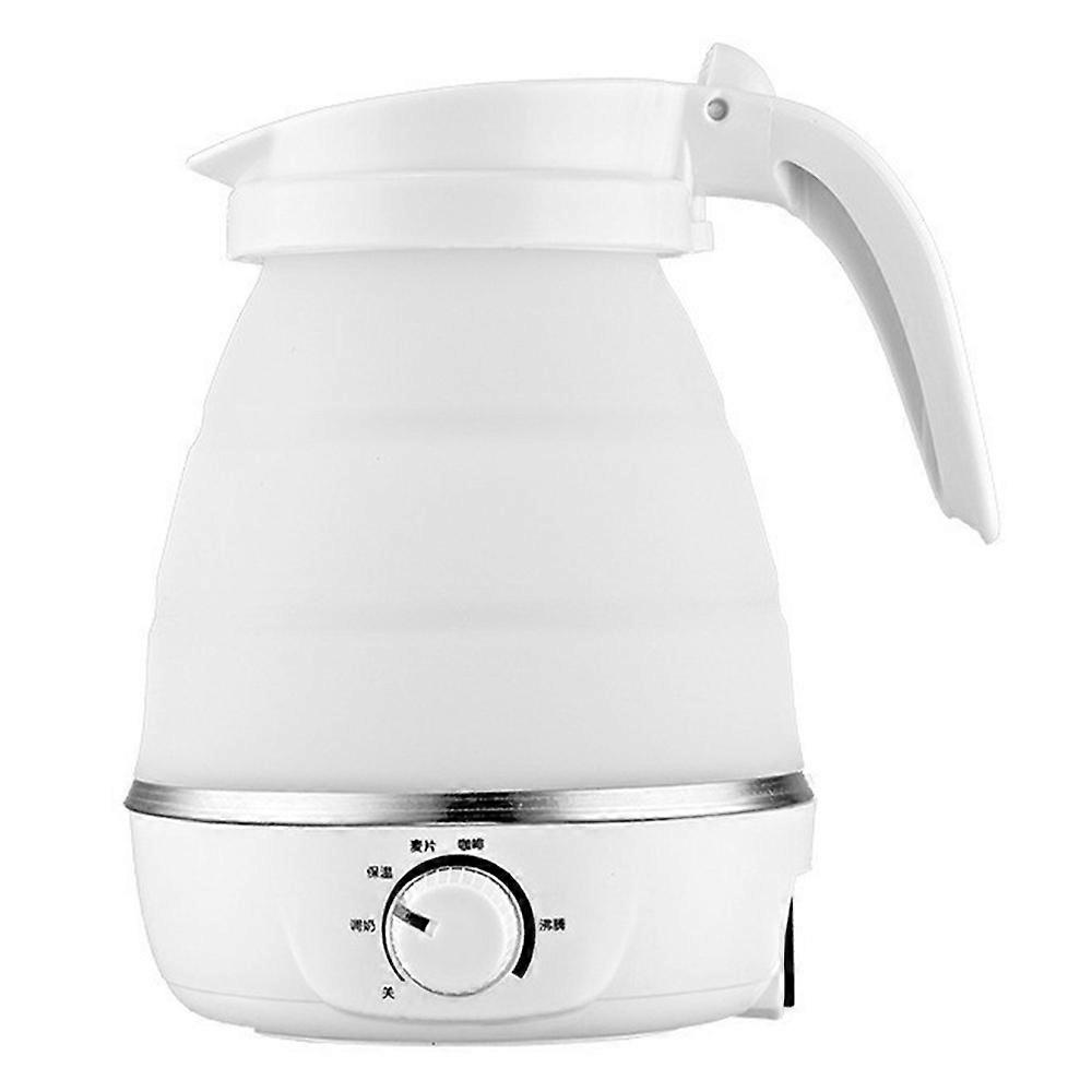 CL-802 0.6L Foldable Electric Travel Kettle EU Plug 220V Silicone Water Boiler with Temperature Control