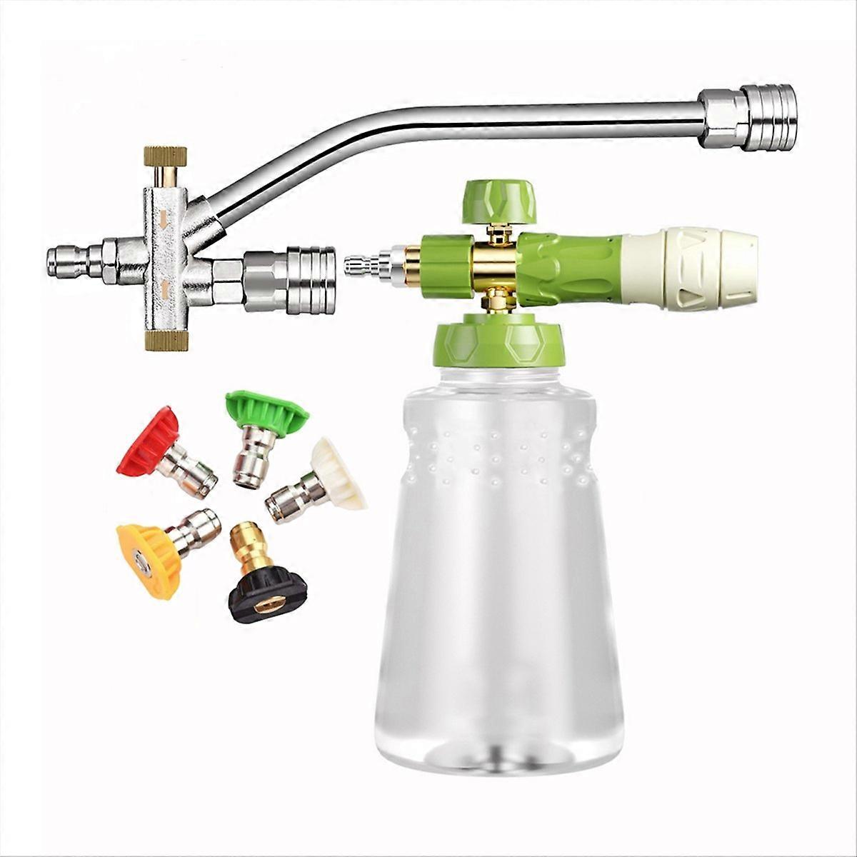 Skumkanon med 5 högtryckstvättmunstycken, B